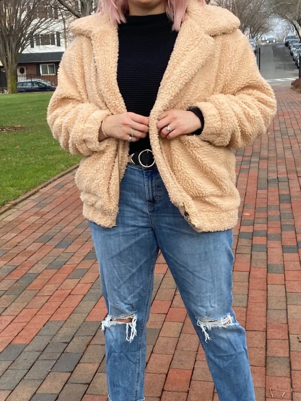 Teddy Jacket Size Large